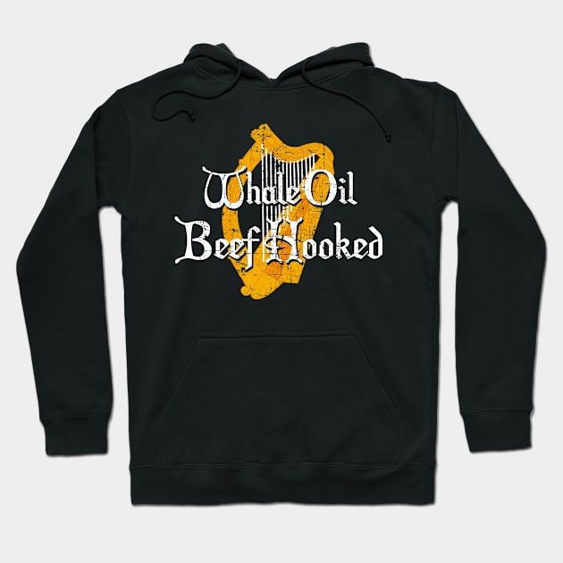 Whale Oil Beef Hooked Hoodie by woodsman